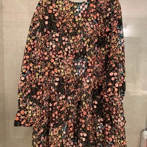 Zara floral jumpsuit